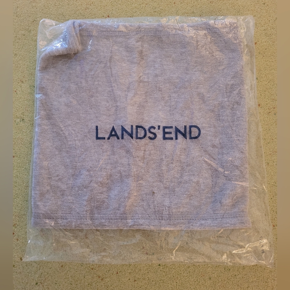 NEW Lands' End Kids Heather Grey Gaiter